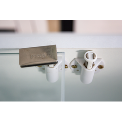 (TSV 903) Витрина пристенная со шкафчиком