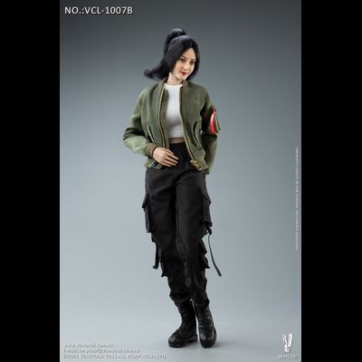 Женский комплект с курткой (оливковая) - 1/6 Fashion Jacket Set (VCL-1007B) - VERYCOOL