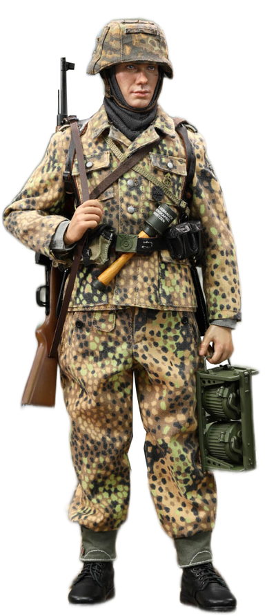 Немецкий солдат  - Коллекционная фигурка 1/6 scale WWII German 12th SS Panzer Division Oberschu?tze (D80171) - DiD