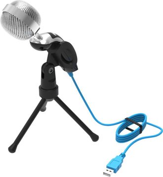 Штативный микрофон Ritmix RDM-127 USB (черный)