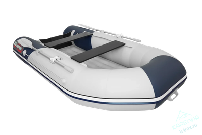 Лодка ПВХ Мастер Лодок Таймень NX2800НДНД "Комби" Св.Серый / Синий