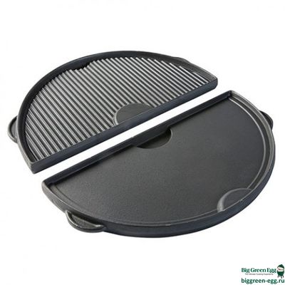 Сковорода полукруглая чугунная для гриля ХL и 2XL