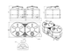 чертеж кассеты для КАС/ЖКУ на 10000 литров с полным сливом