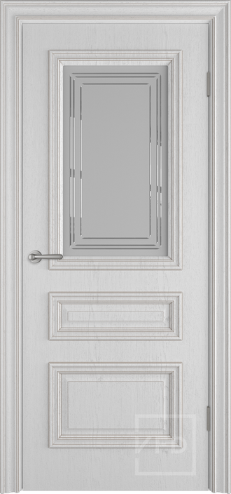 Дверь ПО Antique 3 cameo classic pl crystal cloud