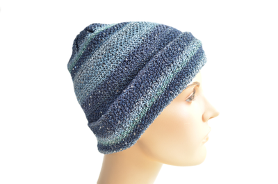 Визио шапка с отворотом весна осень
