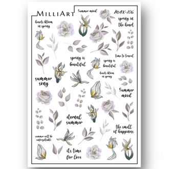 Слайдер-дизайн MilliArt Nails MAX-106