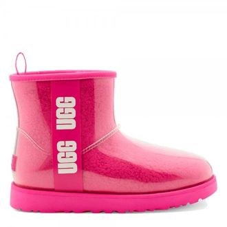 UGG CLASSIC CLEAR MINI ROCK ROSE