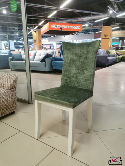 Чехол на стул "Велюр" Оливковый. Россия