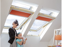 Среднеповоротные деревянные окна