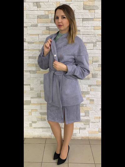 Жакет 731-1125 серый