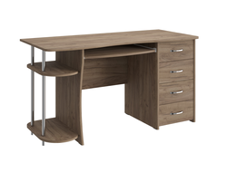 Стол компьютерный С-222БН Дуб Крафт табачный