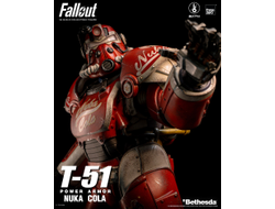 Силовая броня Т-51 "Нюка-Кола" (серия Fallout) - Коллекционная фигурка 1/6 Fallout T-51 Nuka Cola Power Armor (3Z07730W0) - Threezero