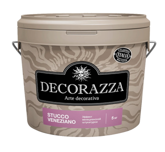 Decorazza Stucco Veneziano - венецианская штукатурка 7кг цвет по каталогу SV