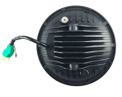 Светодиодная фара GSR-LED-7дюймов-75W-5DL Black, CREE, DRL, 1шт