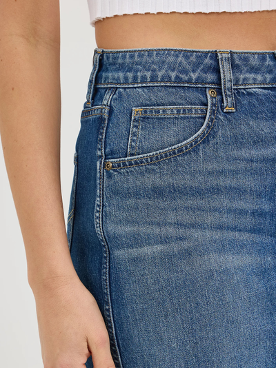 Юбка Lee® Legendary Back Slit Denim Skirt