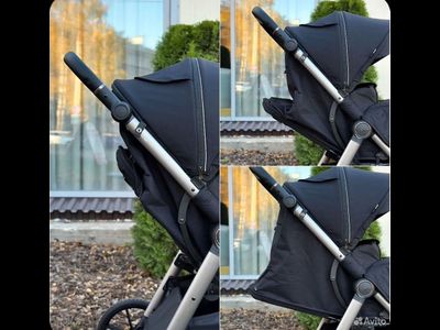 Детская коляска LUXMOM 730 LIBRA New Черный