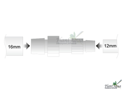 Переходник для шлангов 12/16-16/22