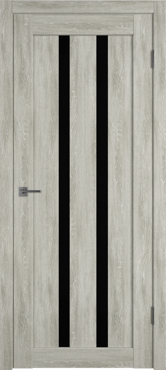 Дверь ПО Atum 2 Lin Vellum Black Gloss
