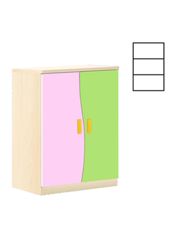 ТУМБА ДЛЯ ИГРУШЕК И ПОСОБИЙ 27 - 2 ПОЛКИ