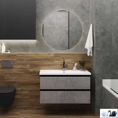 Керамогранит Laparet Плуто гриджио\Pluto grigio MR 59,5 х 119,1 см серый матовый