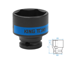 Головка торцевая ударная шестигранная 1/2", 37 мм KING TONY 453537M