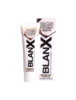 Отбеливающая зубная паста COCO WHITE, 75 мл, Blanx