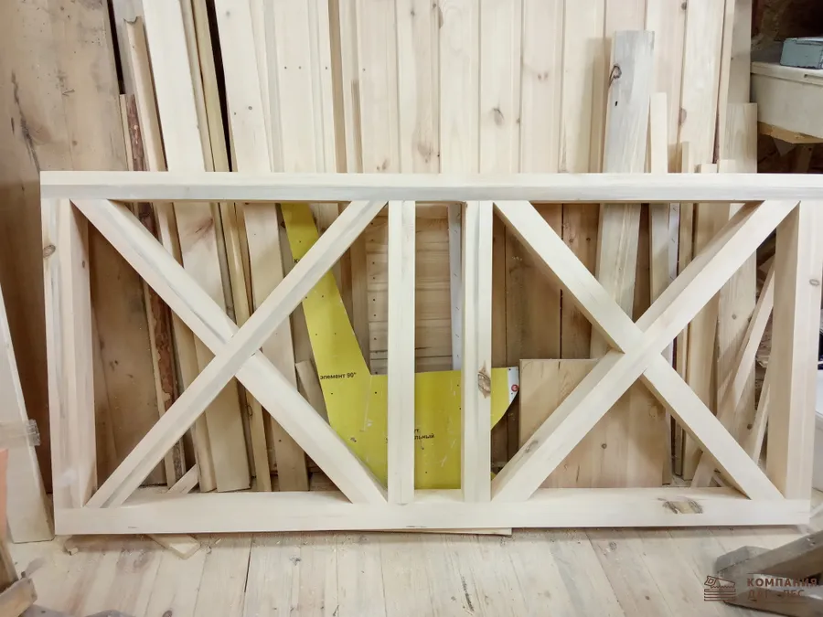 Ограждение, Сосна