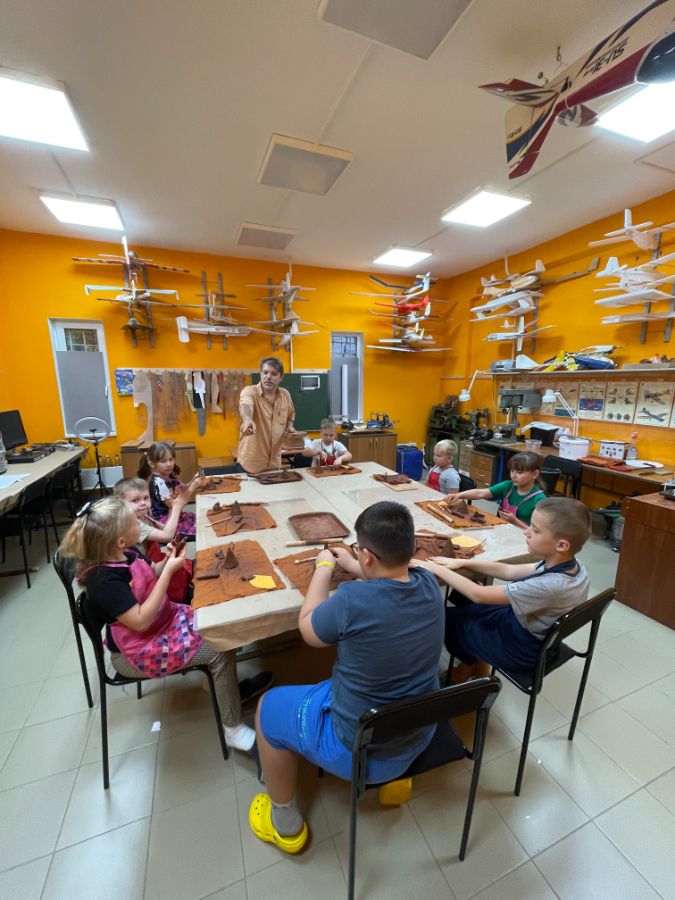 Открытое занятие в глиняной мастерской Ветерски