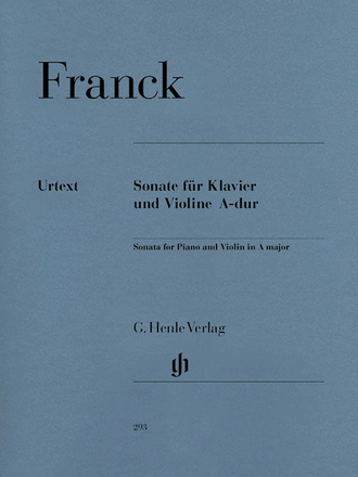 Franck. Sonate A-dur für Violine und Klavier