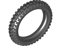 Tire 100.6mm D. Motorcycle, Black (11957 / 6021952)