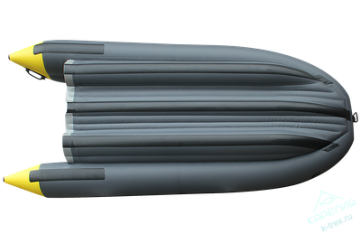 Лодка ПВХ Angler SKAT Тритон 400NDFi с Интегрированным фальшбортом