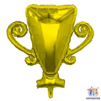 Кубок 90 см фольга  ( шар + гелий + лента)