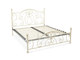 Кровать металлическая ELIZABETH-160 (античный белый)