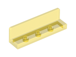 Panel 1 x 4 x 1, Trans-Yellow (30413 / 4581795 / 6065601 / 6170958)