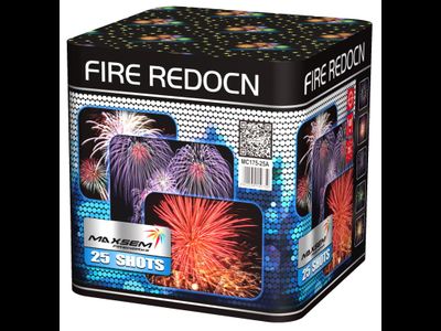 Батарея салютов FIRE REDOCN MC175-25А MAXSEM | Neva-Salut.com