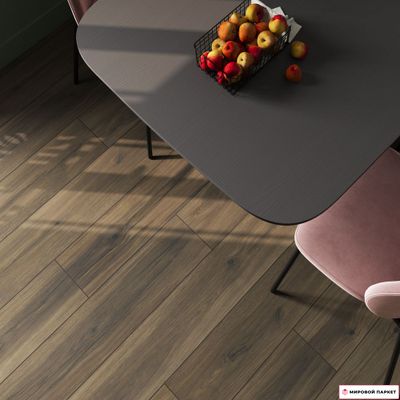 Ламинат Ever Sense Classic Дуб Вирдиа коричневый EL1039