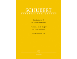 Schubert Fantasia for Violin and Piano C-Dur D934 op. post. 159