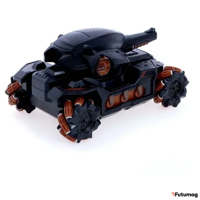 Радиоуправляемый Танк с гидрогелевыми снарядами Fighter 4WD Коричневый