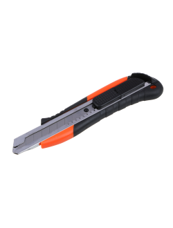 ЕРМАК Нож выдвижной с пружиной, 100x18x0.5мм, 16 штук