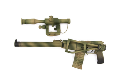 Автомат АС «Вал» с обвесом 1/6 (78059) - DAMTOYS