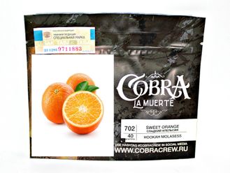 Табак Cobra Sweet Orange Сладкий Апельсин La Muerte 40 гр