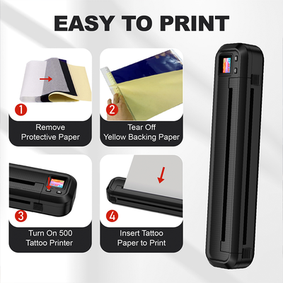 Беспроводной термо принтер APOUS Stencil Thermal Printer MHT-500