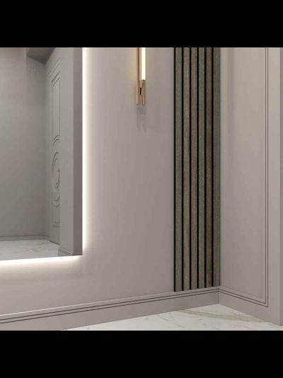 Напольный плинтус Decor Dizayn DD719, 2 метра