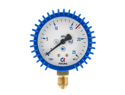 Манометр 25,0 МПа, ?63 мм, G1/4, кислород