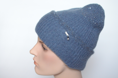 Шапка Vizio 6939 CRY голубая