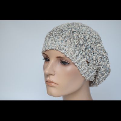 Берет Vizio 1220 ВO летний белый с голубым