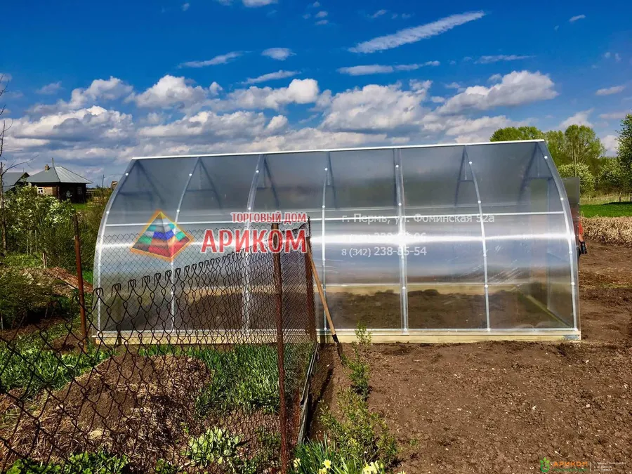 Теплицы и сотовый поликарбонат в Перми от Ариком