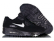 Nike Air Max 90 Черные с белым  женские (37-40) Арт. 009M