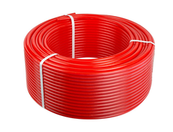 Труба из сшитого полиэтилена ROMMER 16х2,0 (бухта 500 м.) PEX-a/EVOH с кислородным слоем, красная