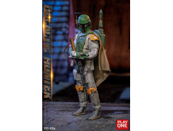 Боба Фетт (Звездные Войны, Star Wars: The Empire strikes back) - Коллекционная фигурка 1/12 SCALE Galactic Hunter (POT-0006) - Play One twelve